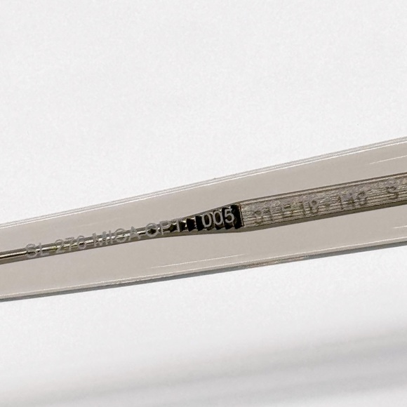 NEW SAINT LAURENT SL 276 MICA OPT 005 GREY CLEAR SL276 005 WOMEN EYEGLASSES - Picture 9 of 11